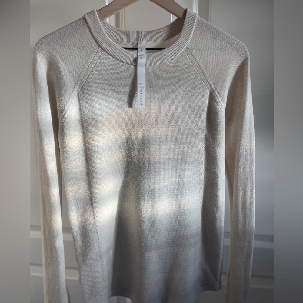 Lululemon Sit in Lotus Sweater, 100% Merino Wool